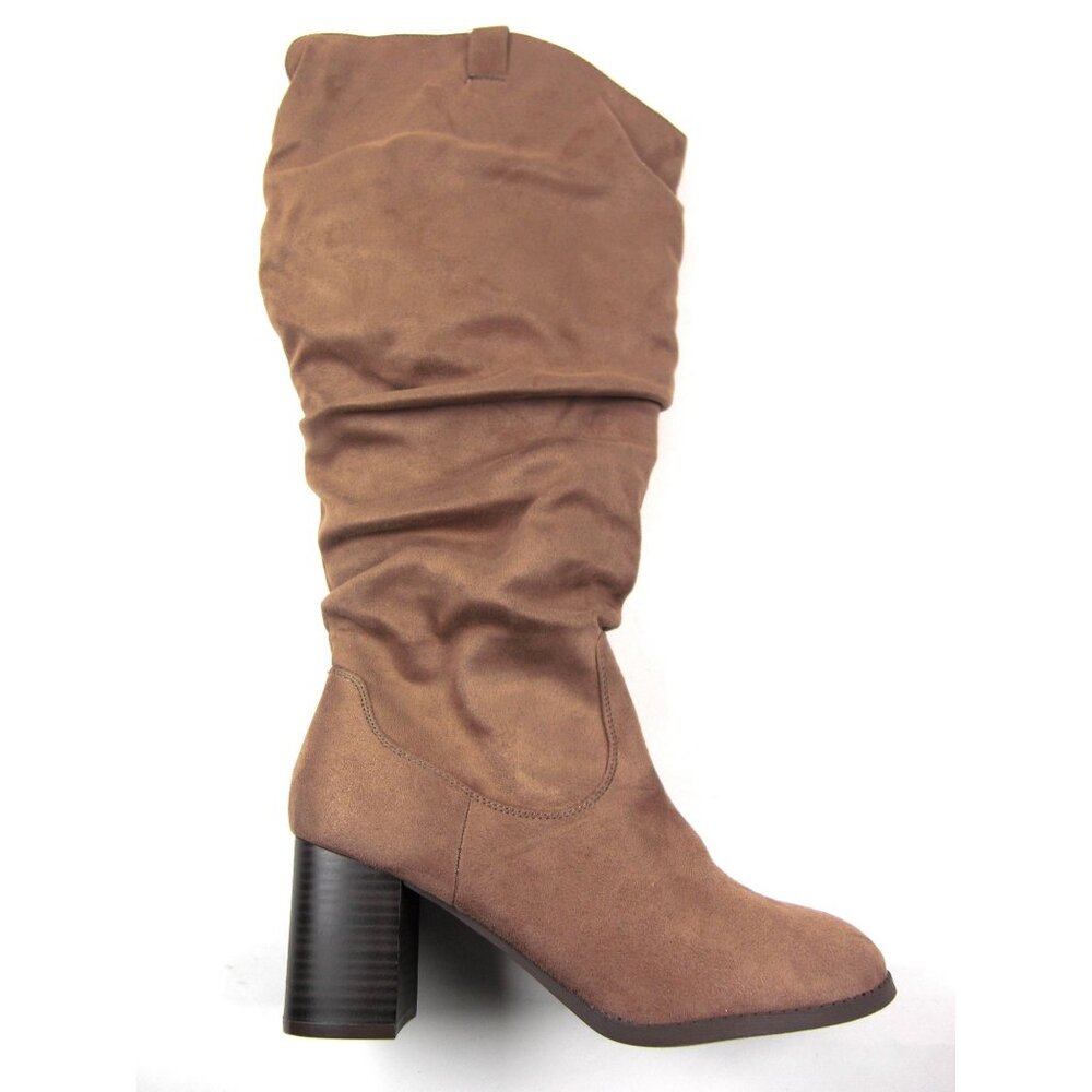 Women's Summer Wide Calf Boots - Universal Thread Light Brown 10WC New